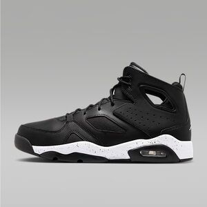 Air Jordan flight club 91 Black and White High-Top Sneakers with Air Cushion